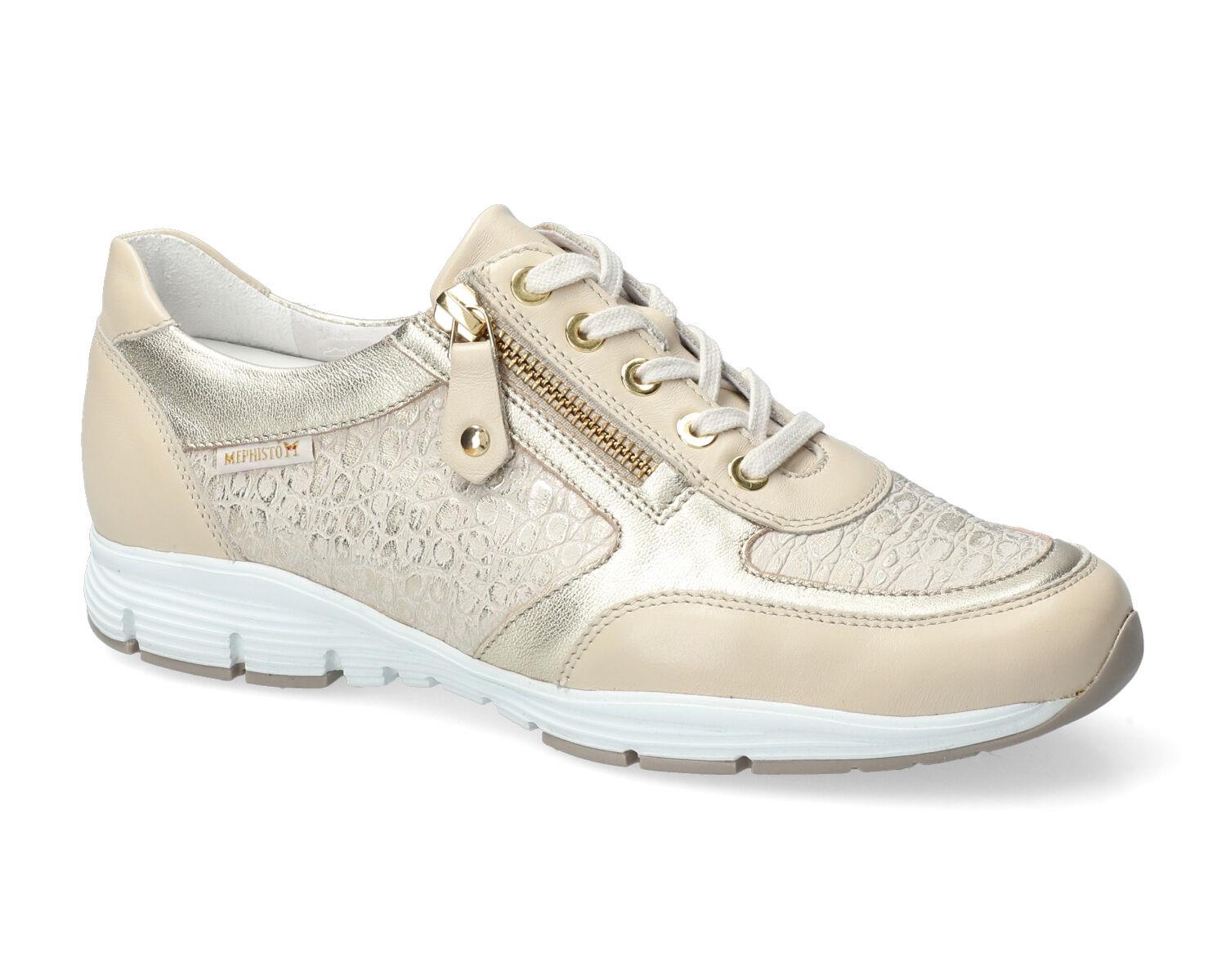 lacets femme modèle Ylona Sable clair - Mephisto